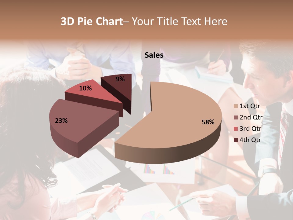 Attractive Expert Work PowerPoint Template