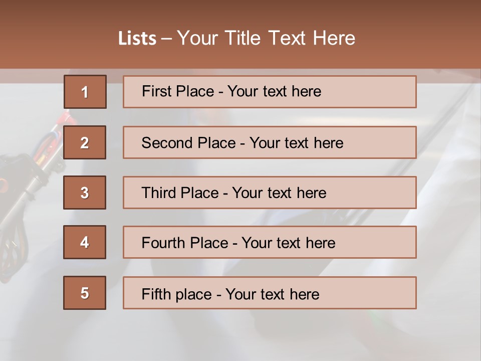 Event Briefing Design PowerPoint Template