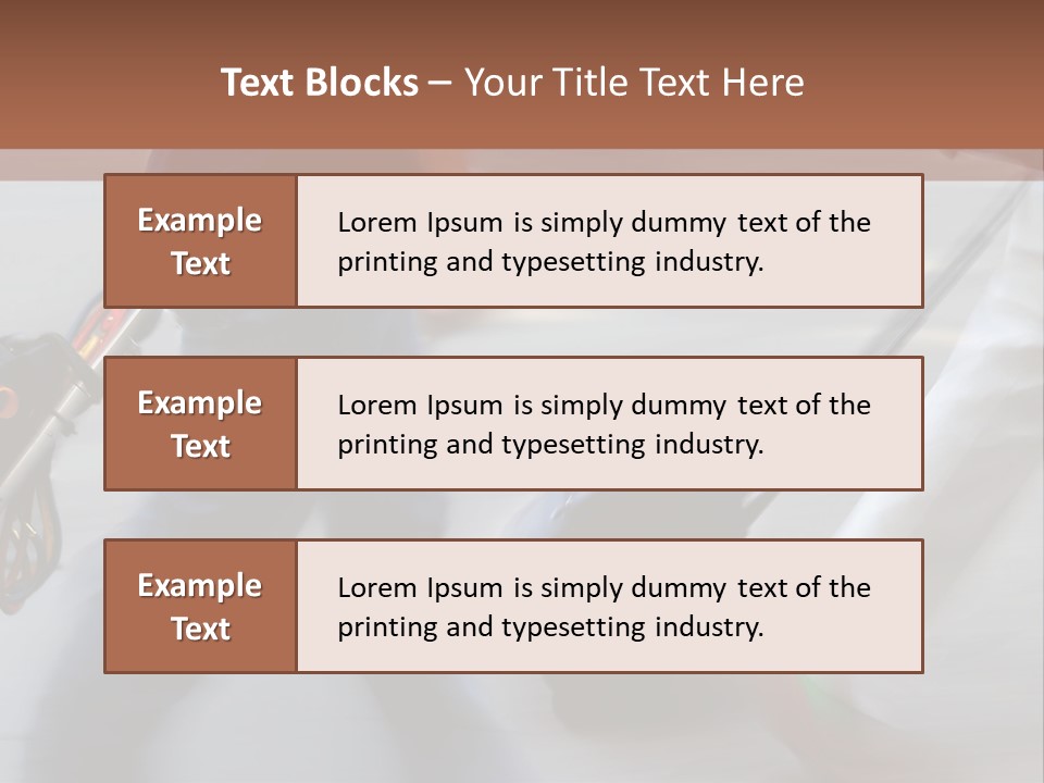 Event Briefing Design PowerPoint Template