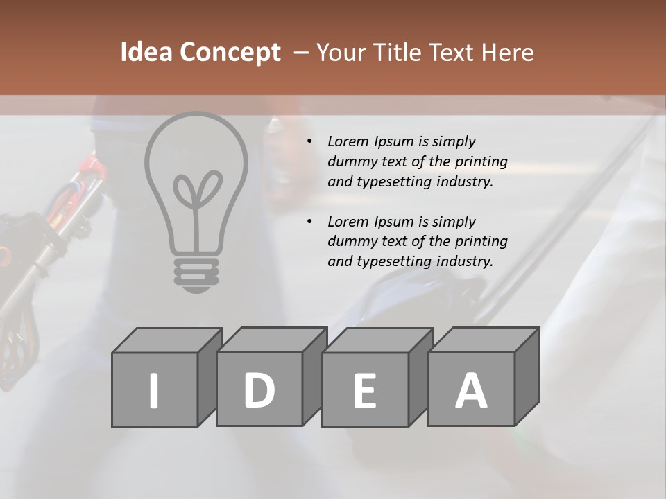 Event Briefing Design PowerPoint Template