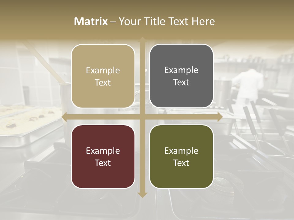 Industrial Dish Plate PowerPoint Template