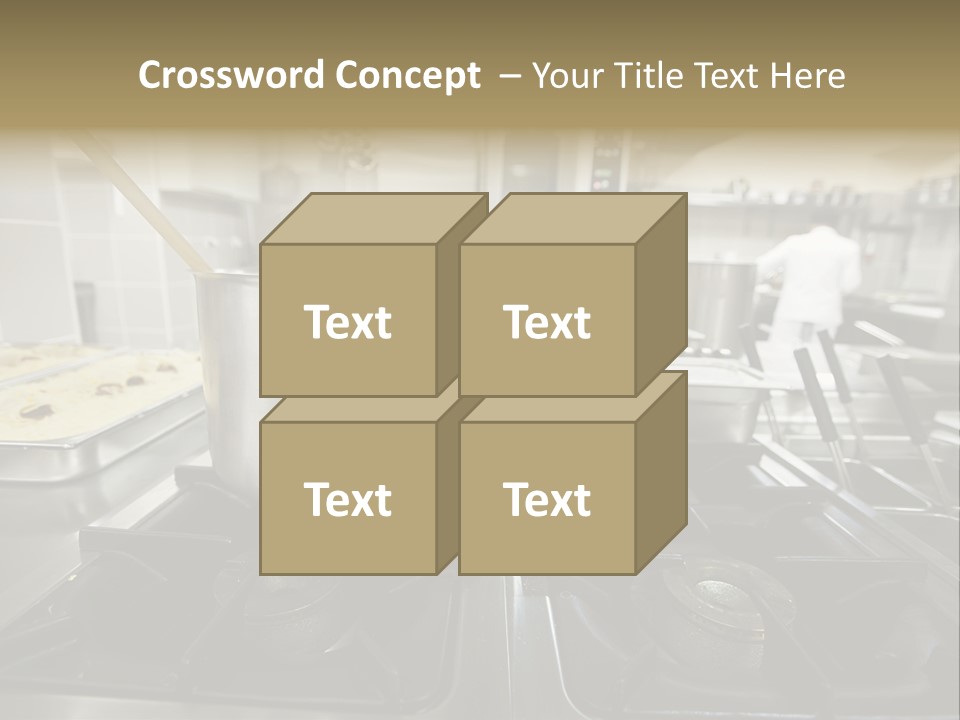 Industrial Dish Plate PowerPoint Template