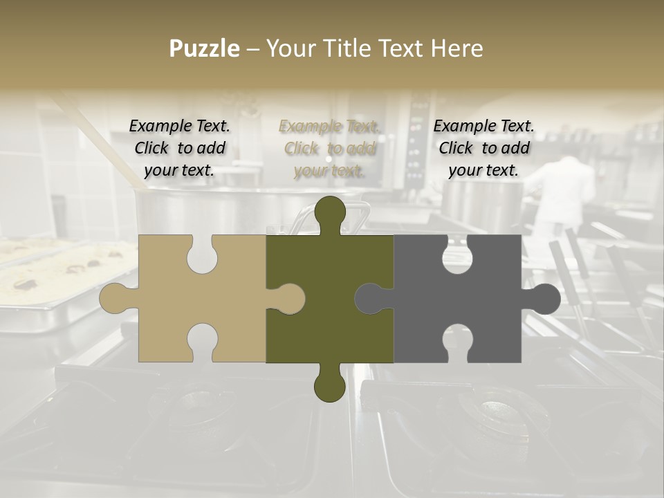 Industrial Dish Plate PowerPoint Template