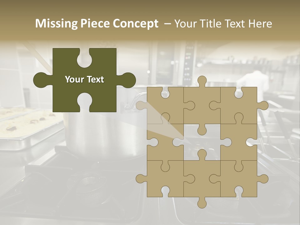 Industrial Dish Plate PowerPoint Template