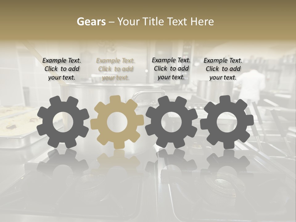 Industrial Dish Plate PowerPoint Template