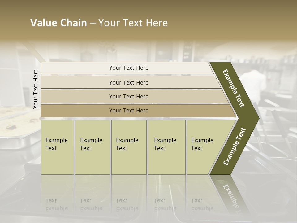 Industrial Dish Plate PowerPoint Template