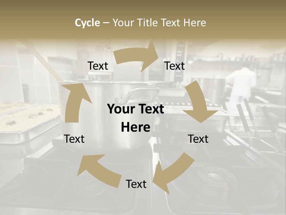 Industrial Dish Plate PowerPoint Template