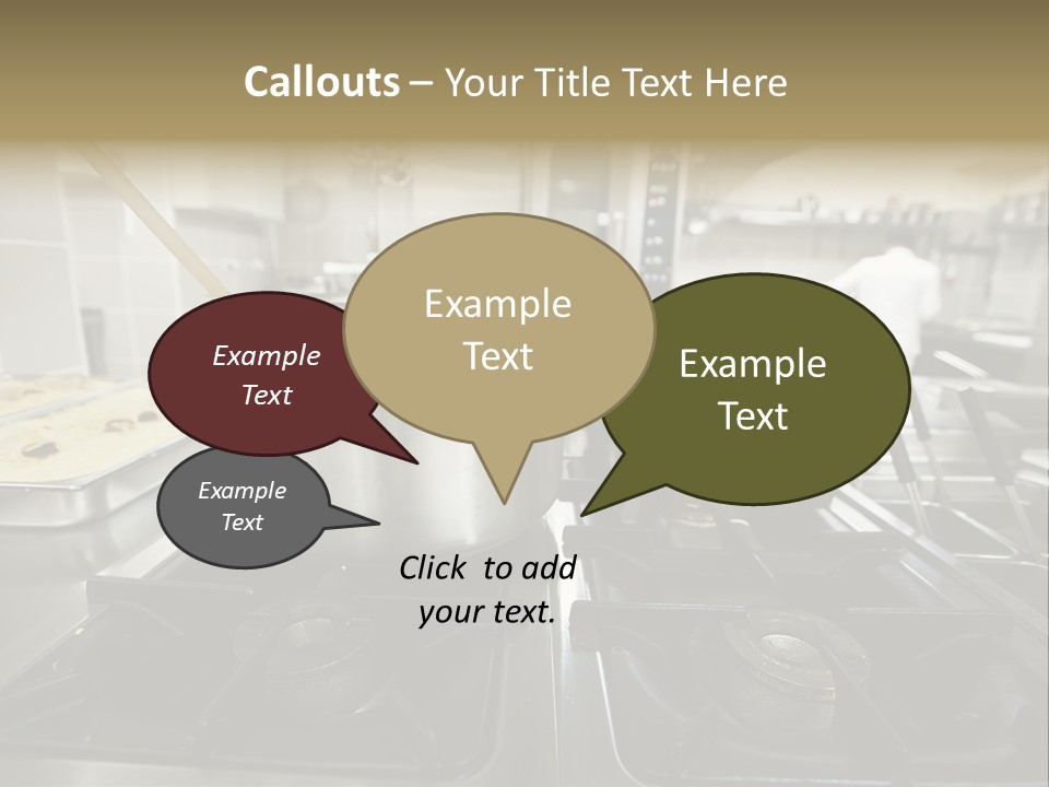 Industrial Dish Plate PowerPoint Template