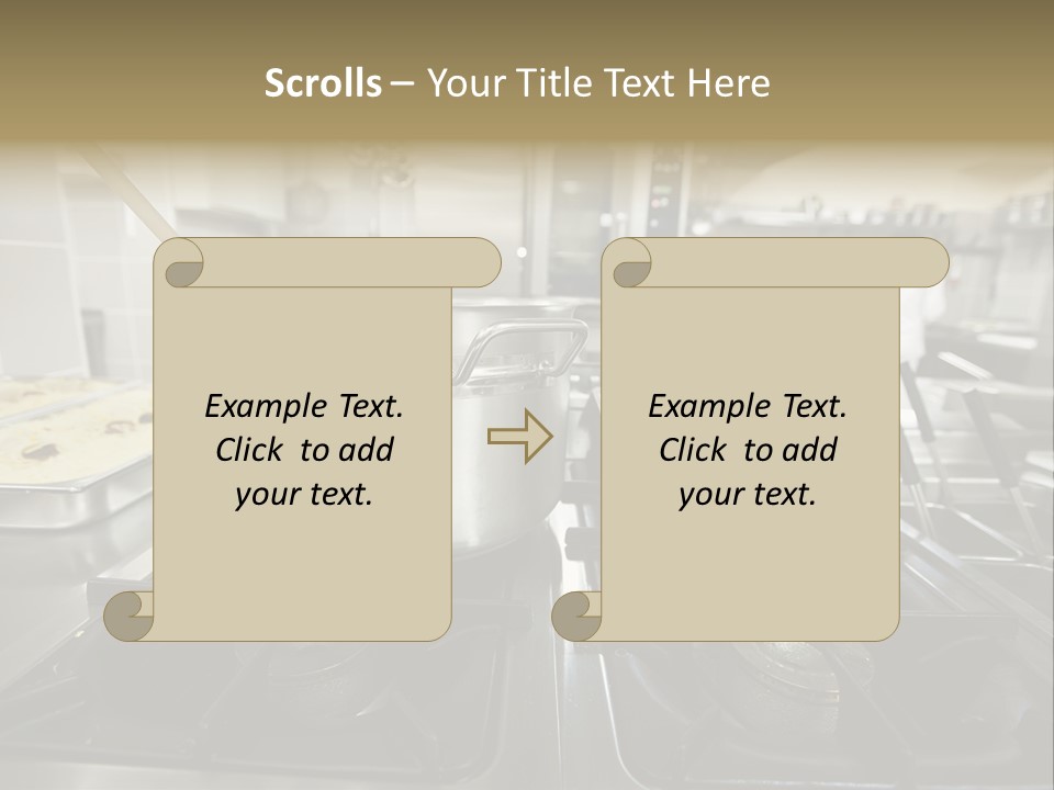 Industrial Dish Plate PowerPoint Template