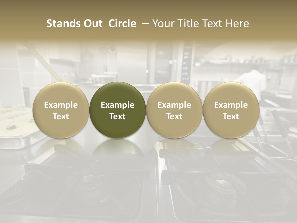 Industrial Dish Plate PowerPoint Template