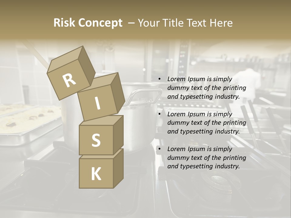 Industrial Dish Plate PowerPoint Template