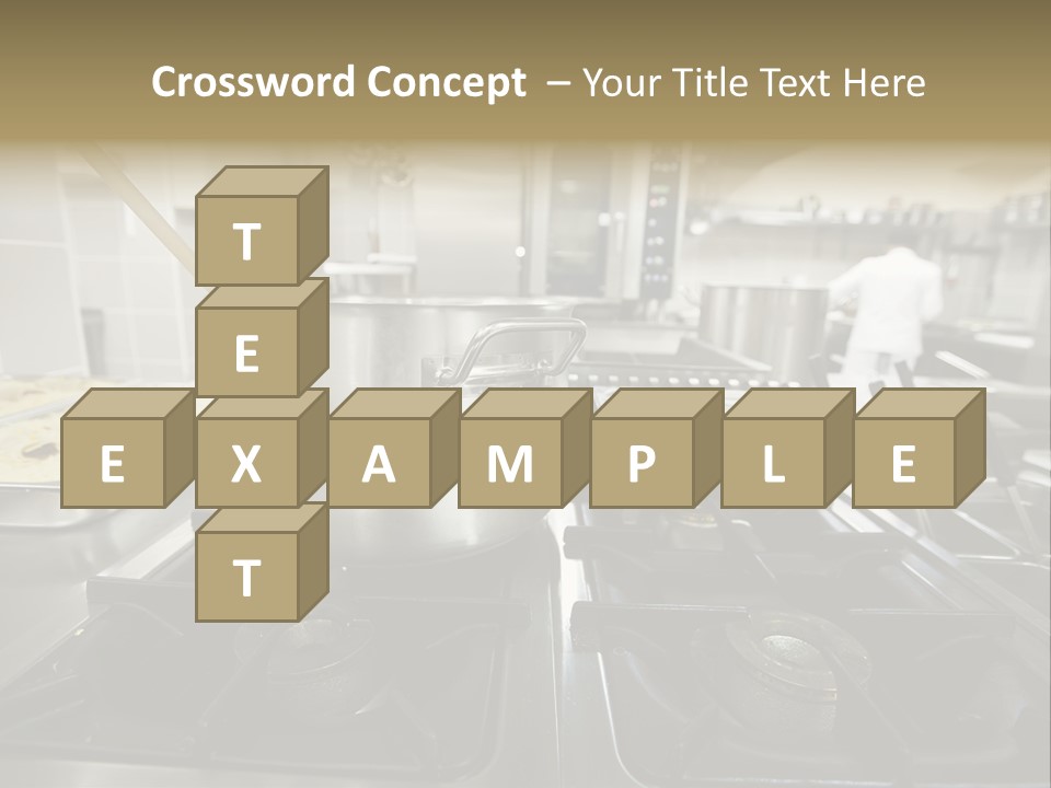 Industrial Dish Plate PowerPoint Template