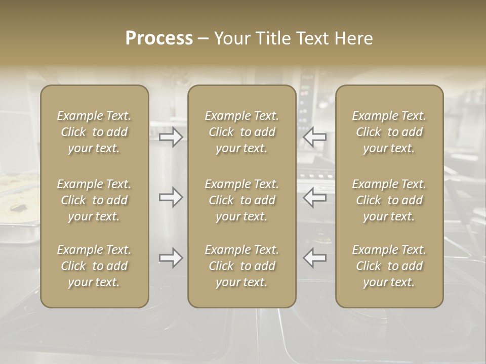 Industrial Dish Plate PowerPoint Template