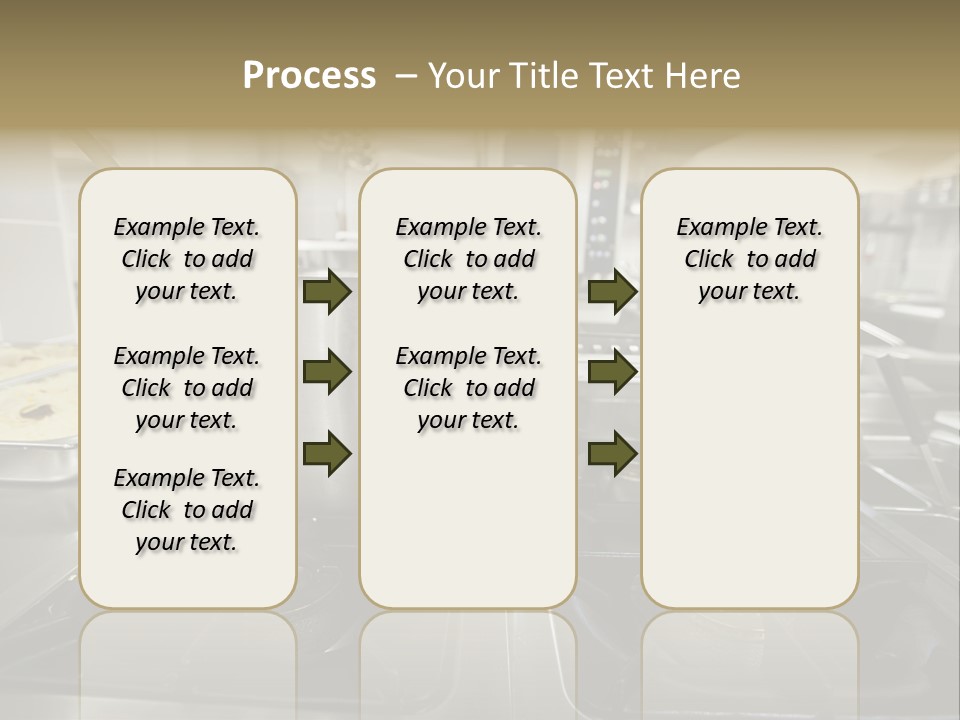 Industrial Dish Plate PowerPoint Template