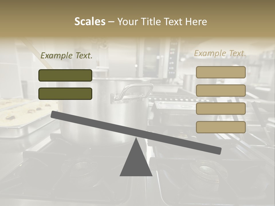 Industrial Dish Plate PowerPoint Template