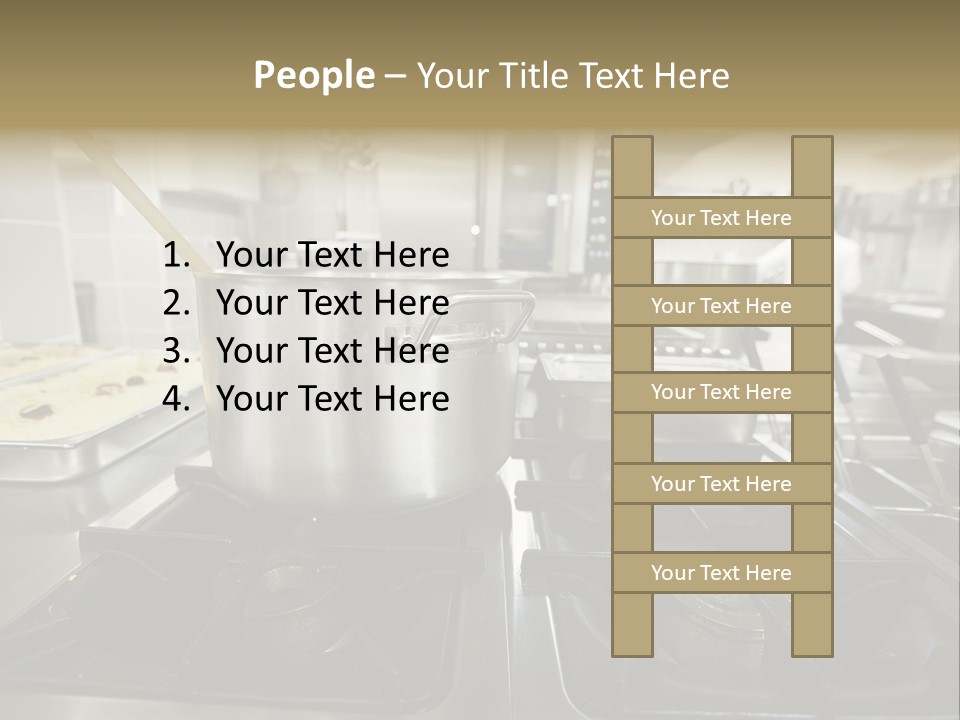 Industrial Dish Plate PowerPoint Template