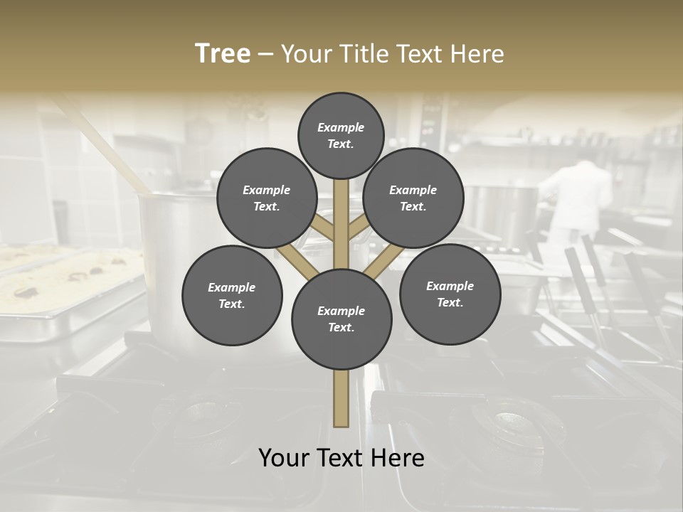 Industrial Dish Plate PowerPoint Template