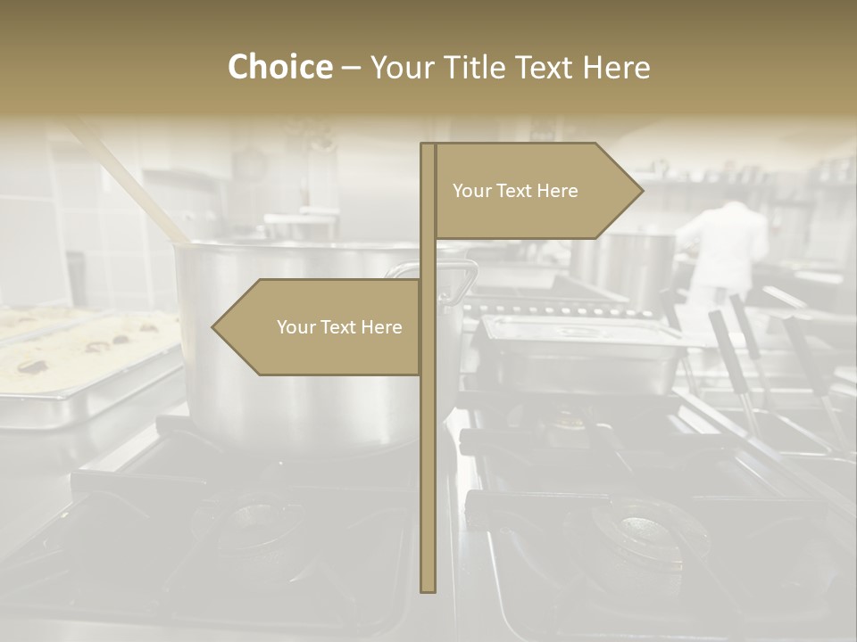Industrial Dish Plate PowerPoint Template