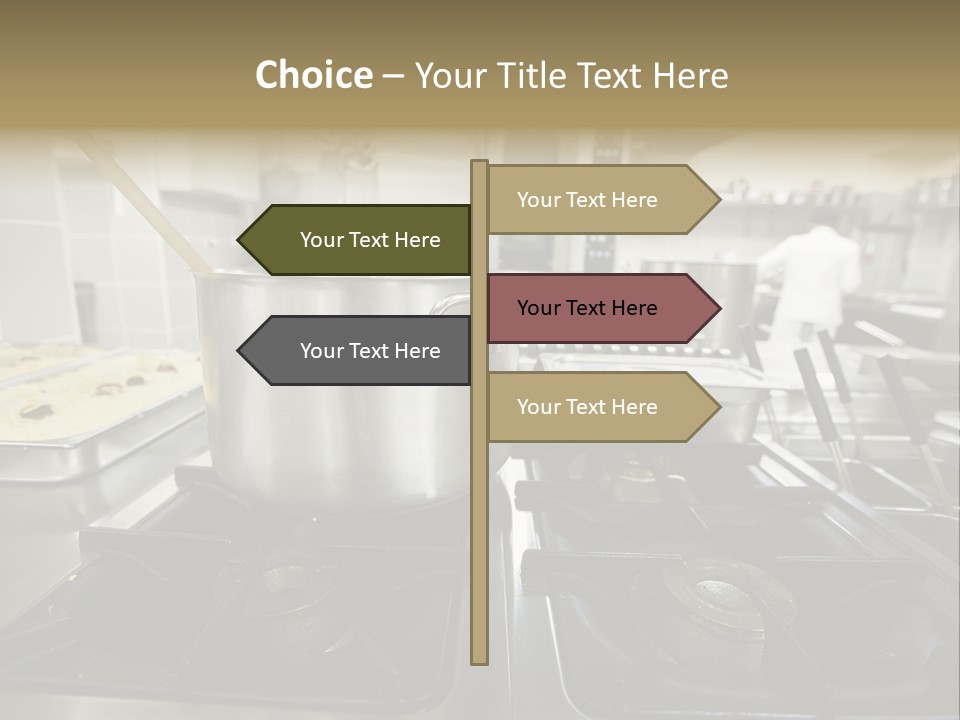 Industrial Dish Plate PowerPoint Template