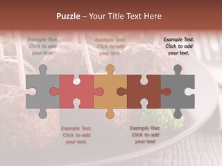 Beef Finger Food Lunch PowerPoint Template