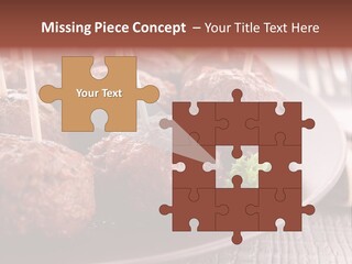 Beef Finger Food Lunch PowerPoint Template