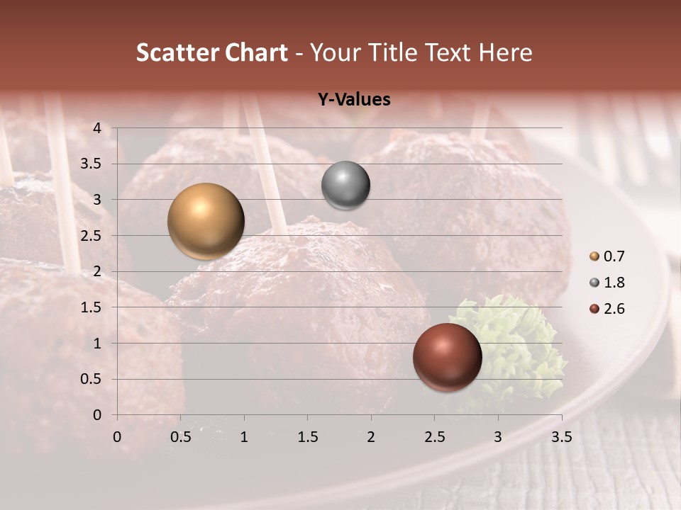 Beef Finger Food Lunch PowerPoint Template