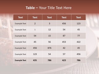 Beef Finger Food Lunch PowerPoint Template