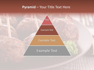 Beef Finger Food Lunch PowerPoint Template