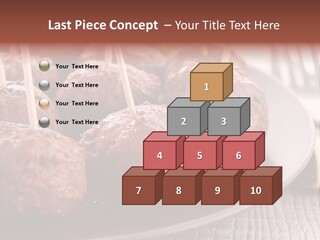 Beef Finger Food Lunch PowerPoint Template