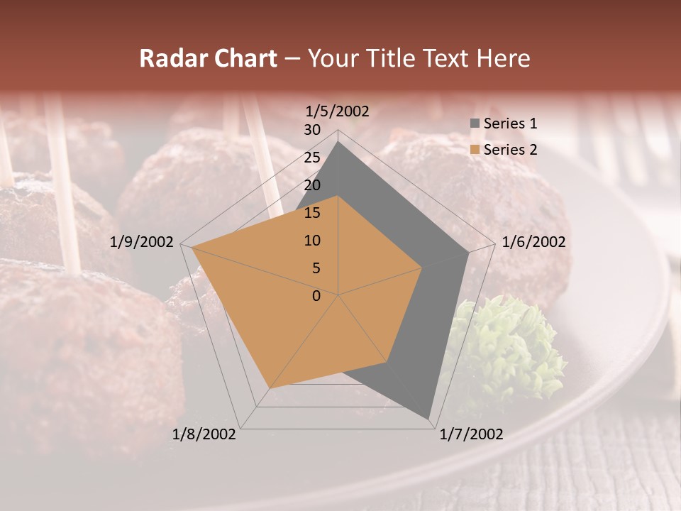 Beef Finger Food Lunch PowerPoint Template