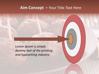 Beef Finger Food Lunch PowerPoint Template