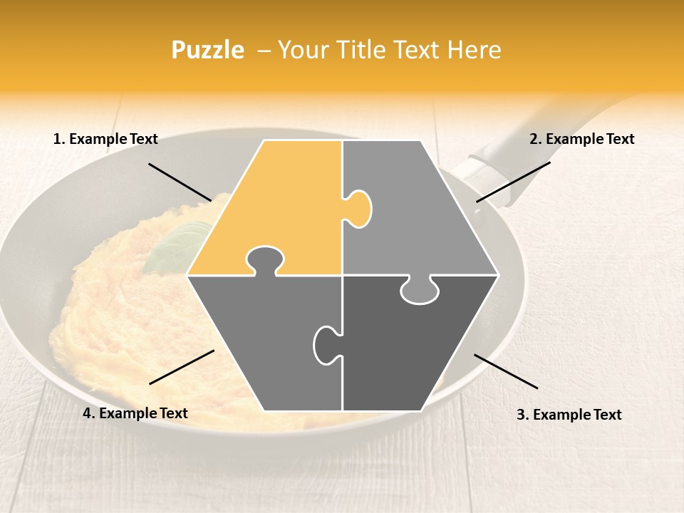 Frying Pan Egg Recipe PowerPoint Template