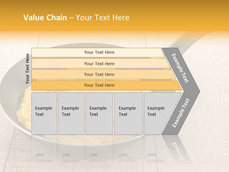 Frying Pan Egg Recipe PowerPoint Template