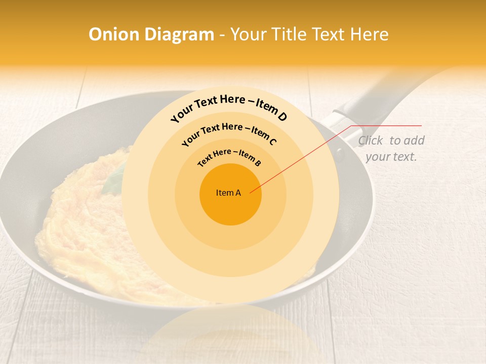 Frying Pan Egg Recipe PowerPoint Template