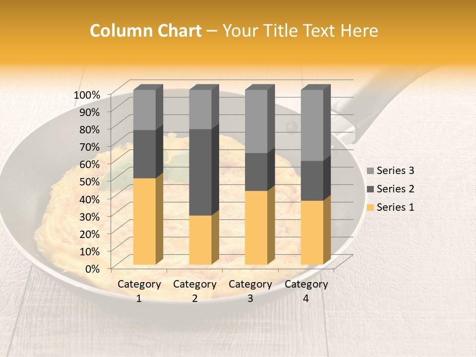 Frying Pan Egg Recipe PowerPoint Template