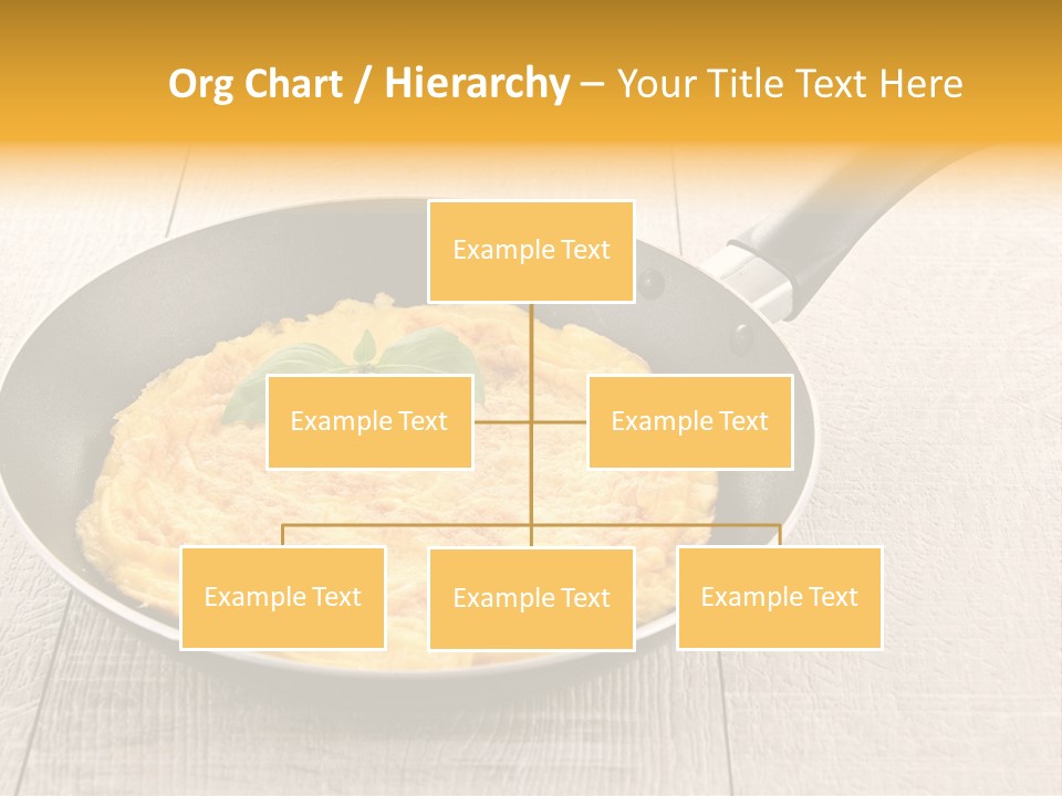 Frying Pan Egg Recipe PowerPoint Template