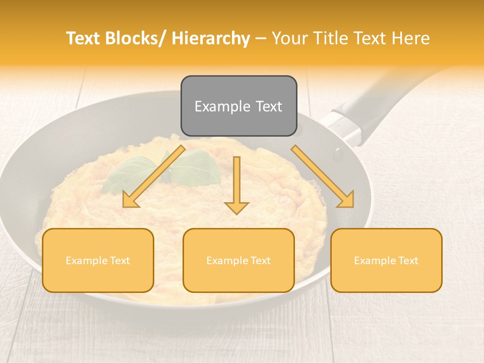 Frying Pan Egg Recipe PowerPoint Template