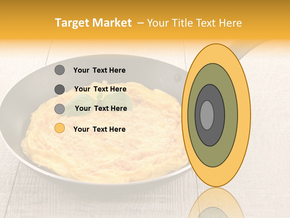 Frying Pan Egg Recipe PowerPoint Template