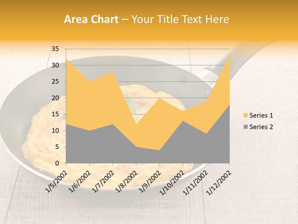 Frying Pan Egg Recipe PowerPoint Template