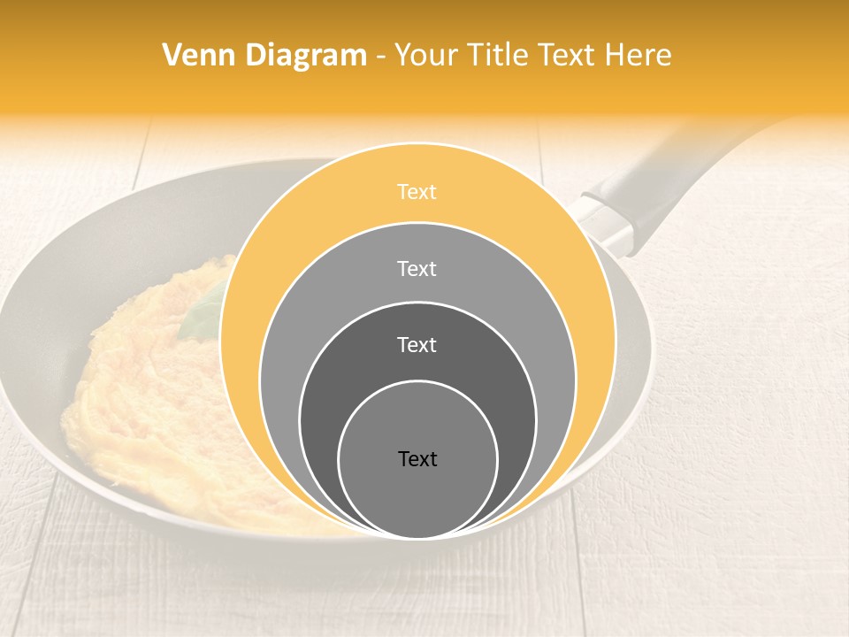 Frying Pan Egg Recipe PowerPoint Template