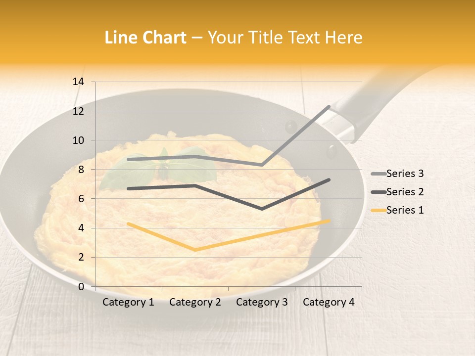 Frying Pan Egg Recipe PowerPoint Template