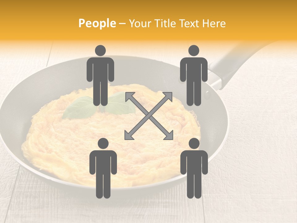 Frying Pan Egg Recipe PowerPoint Template