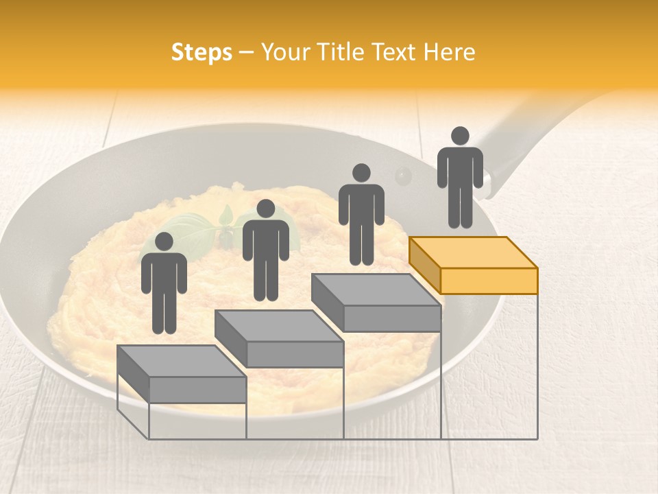 Frying Pan Egg Recipe PowerPoint Template