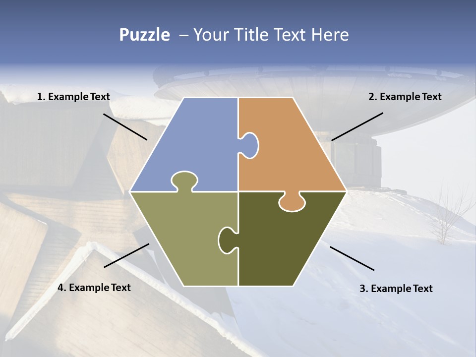 Russian Nazi Star PowerPoint Template