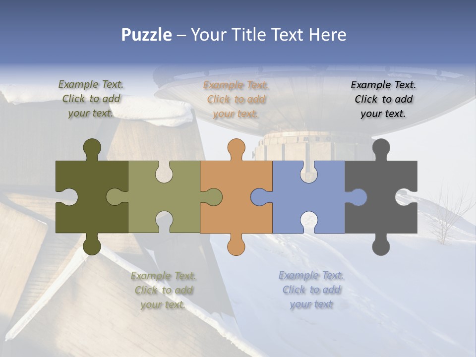 Russian Nazi Star PowerPoint Template