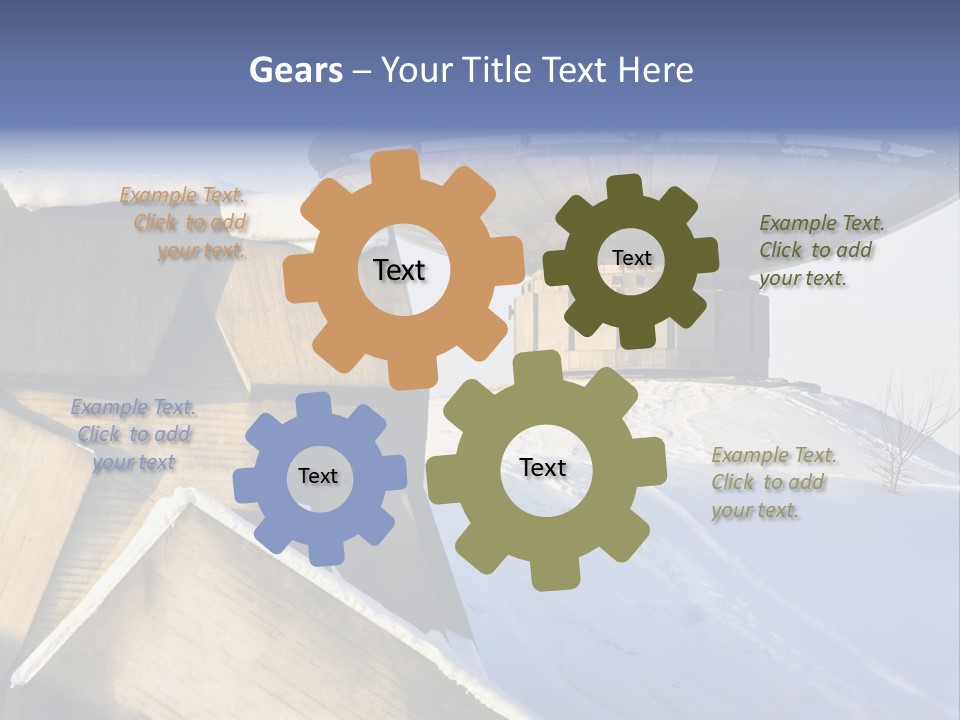 Russian Nazi Star PowerPoint Template