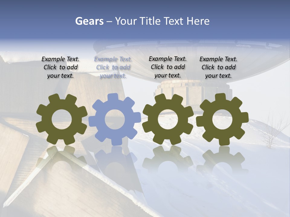 Russian Nazi Star PowerPoint Template