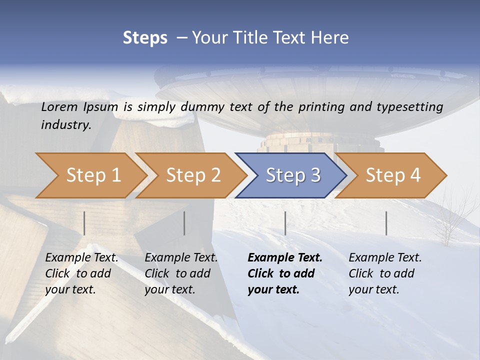 Russian Nazi Star PowerPoint Template