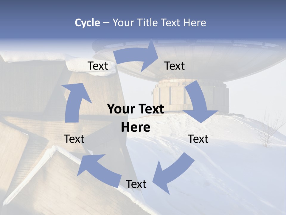 Russian Nazi Star PowerPoint Template