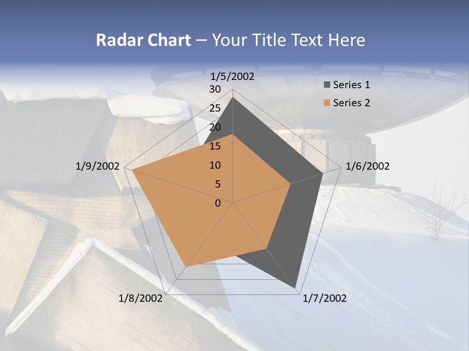 Russian Nazi Star PowerPoint Template